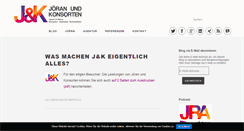 Desktop Screenshot of joeran.de